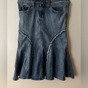 Denim skirt